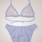 Periwinkle Embroidered Bikini