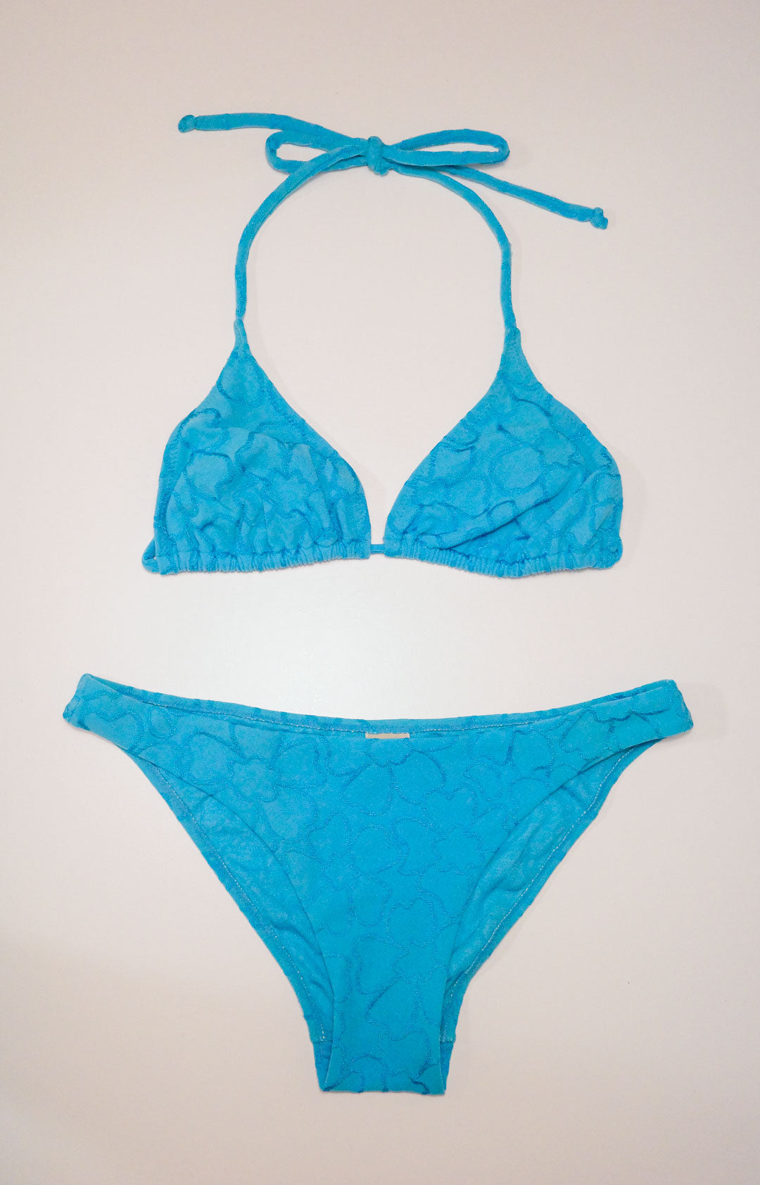 Turquoise Terrycloth Bikini