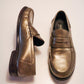 Dolce & Gabbana Sage Leather Loafers | 8