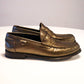 Dolce & Gabbana Sage Leather Loafers | 8