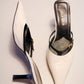 Lella Baldi Ivory Thong Mules | 40