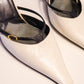 Lella Baldi Ivory Thong Mules | 40