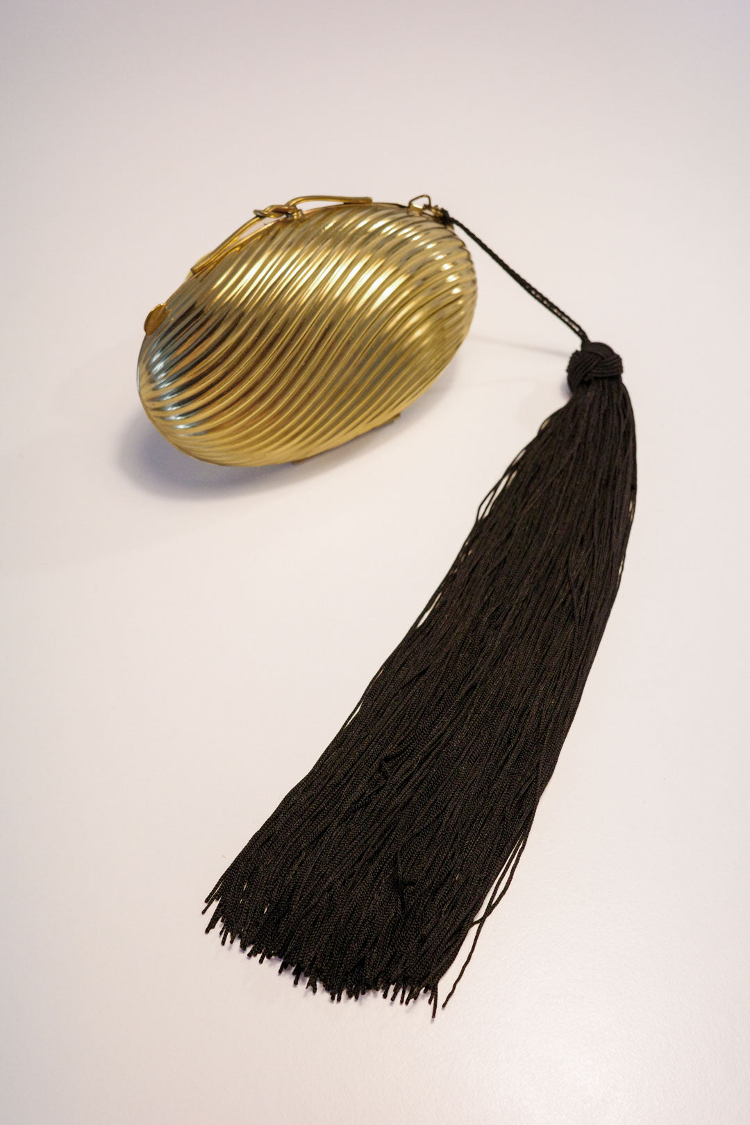 Gilt Minaudière (Black Tassel)