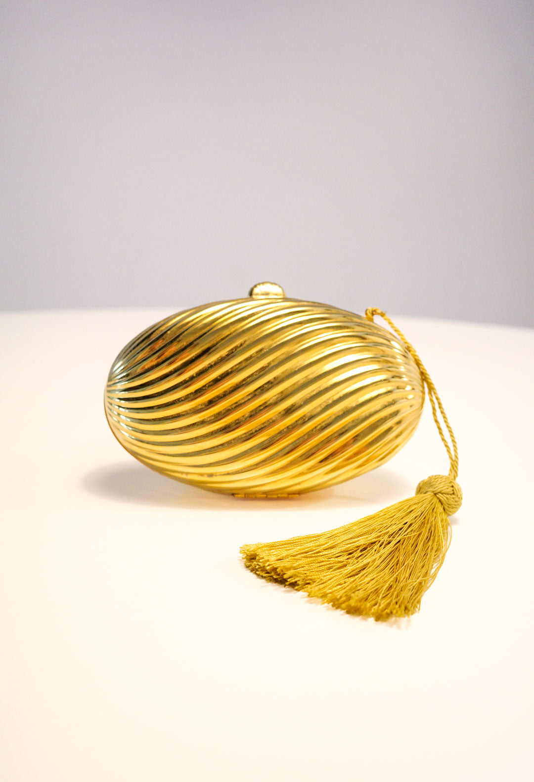 Gilt Minaudière (Gold Tassel)