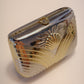 Two-Tone Shell Clutch