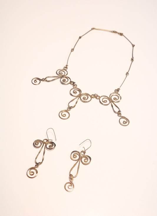Spiral Jewelry Set