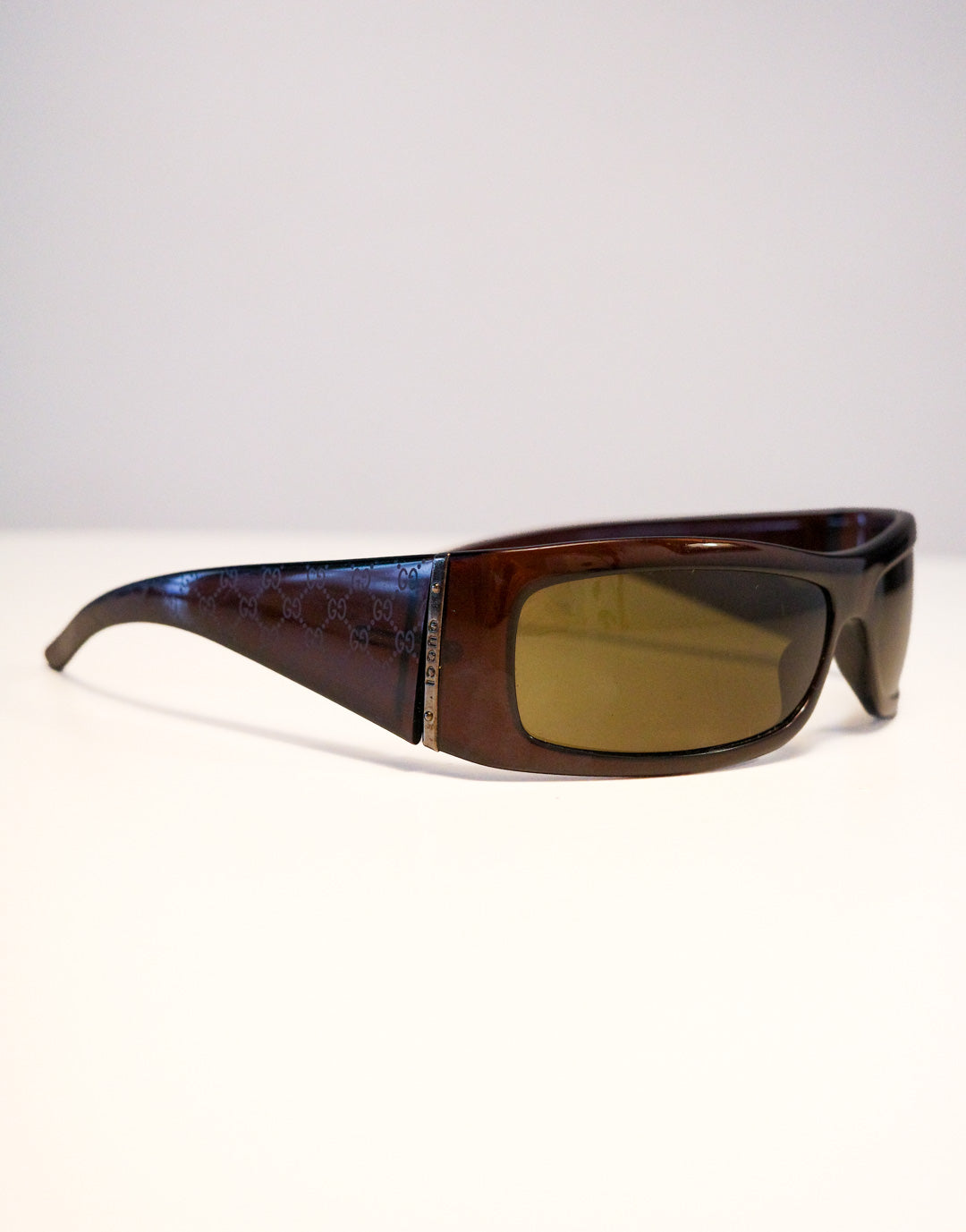 Gucci Oxblood Monogram Sunglasses