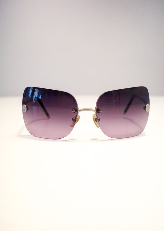 Chanel Lilac Gradient Sunglasses