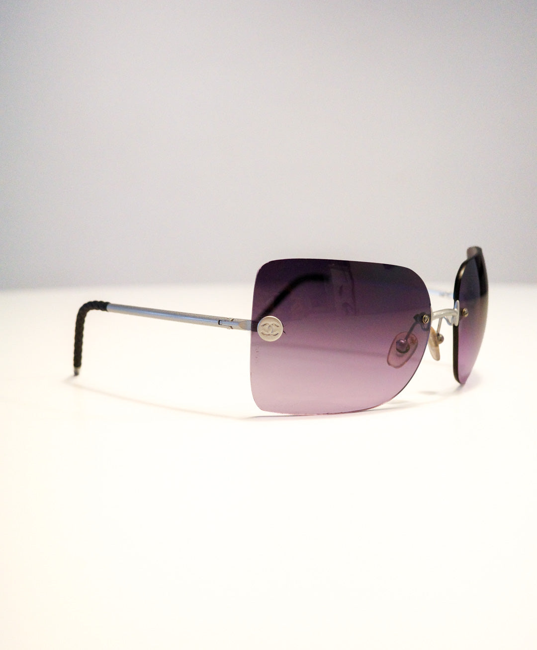 Chanel Lilac Gradient Sunglasses