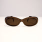 Dolce & Gabbana Toffee Oval Sunglasses