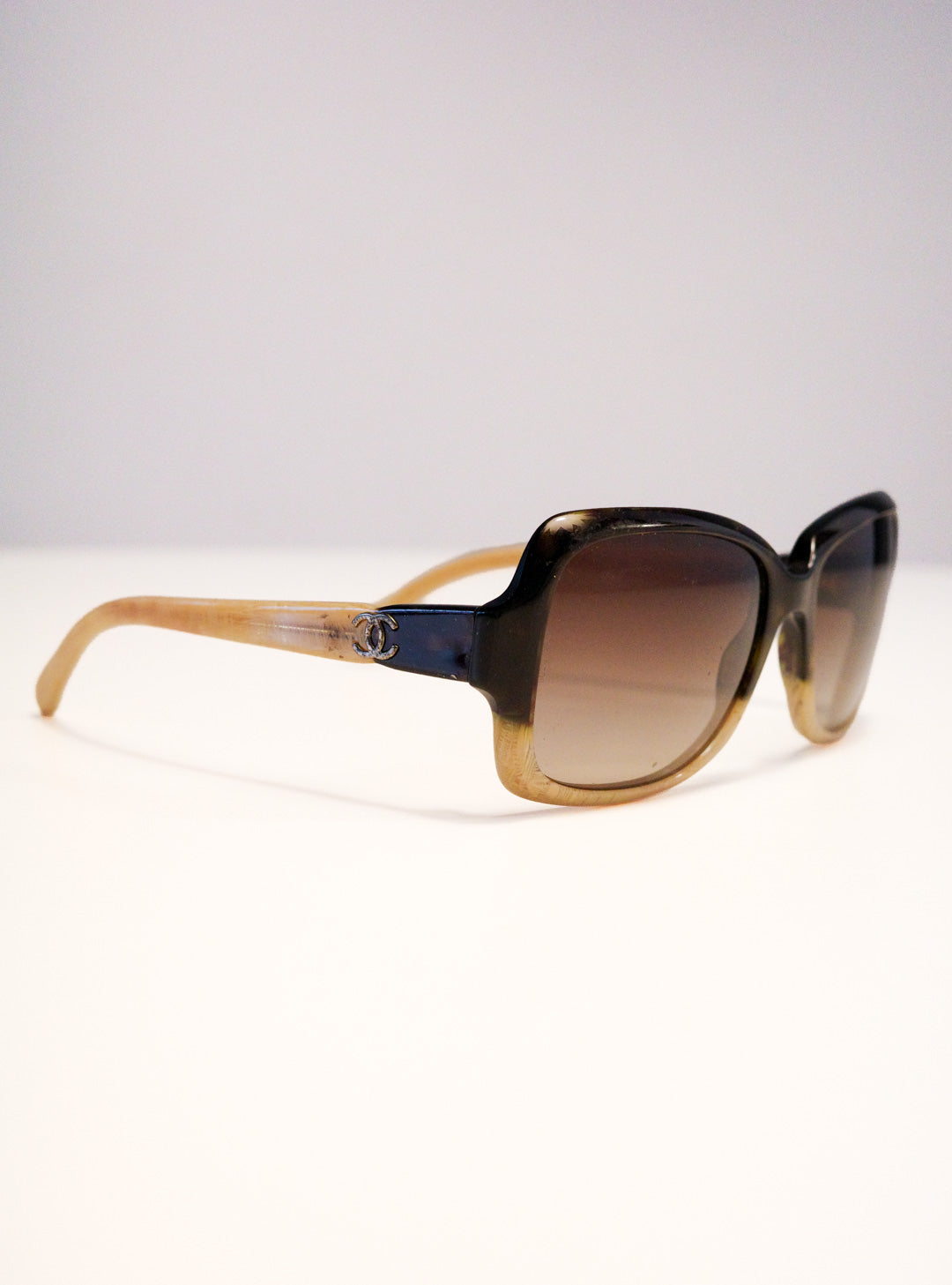 Chanel Latte Gradient Sunglasses