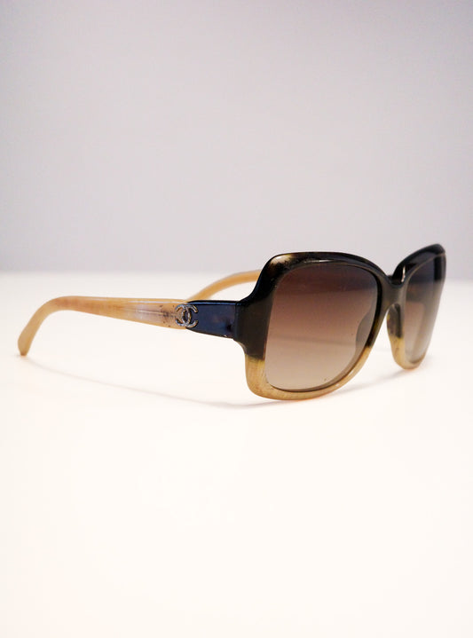 Chanel Latte Gradient Sunglasses