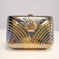 Two-Tone Shell Clutch