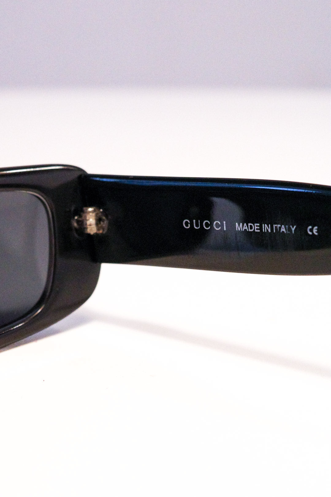 Gucci Chestnut Rectangular Sunglasses