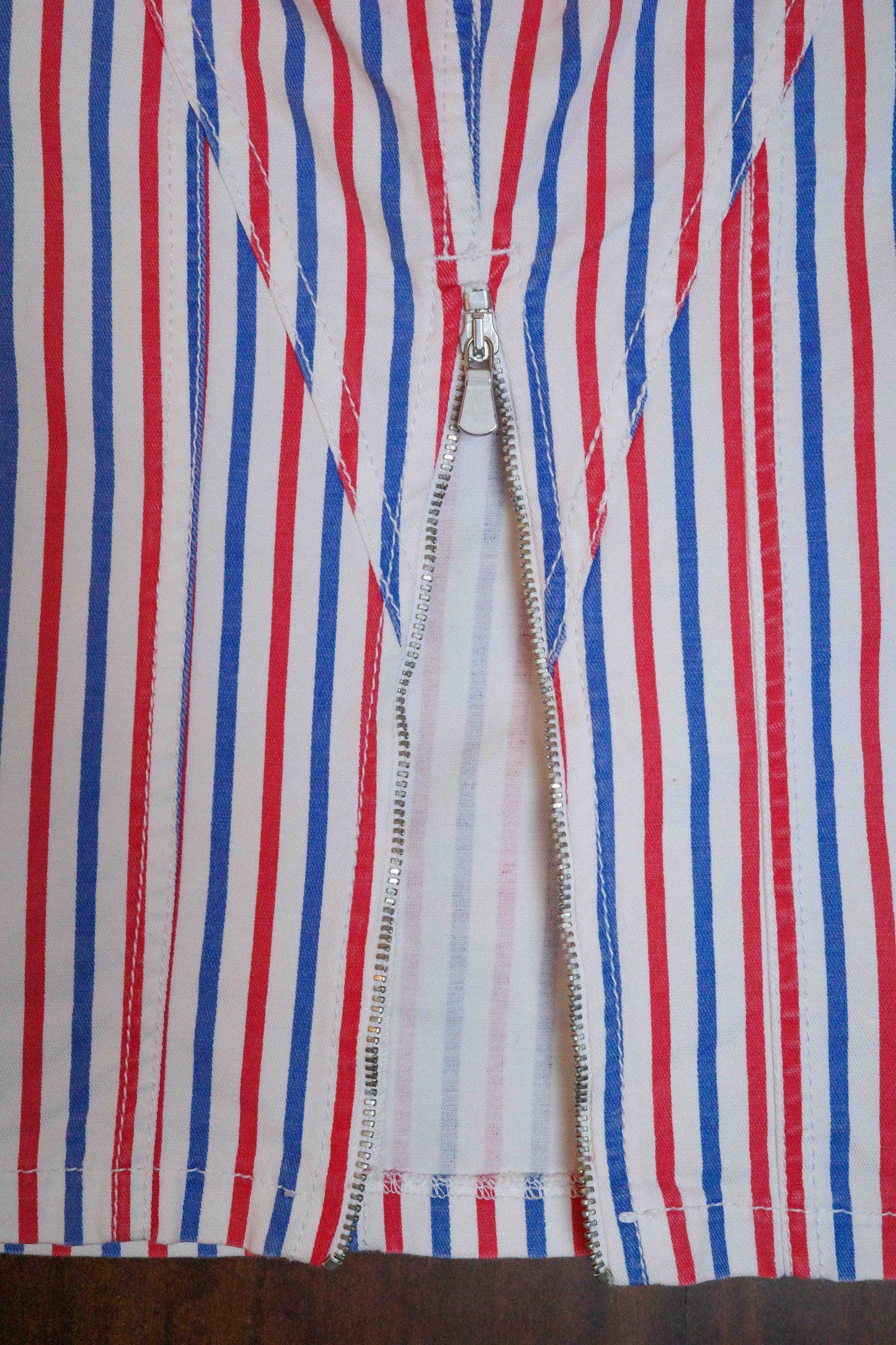 Armani Cherry Pinstripe Skirt