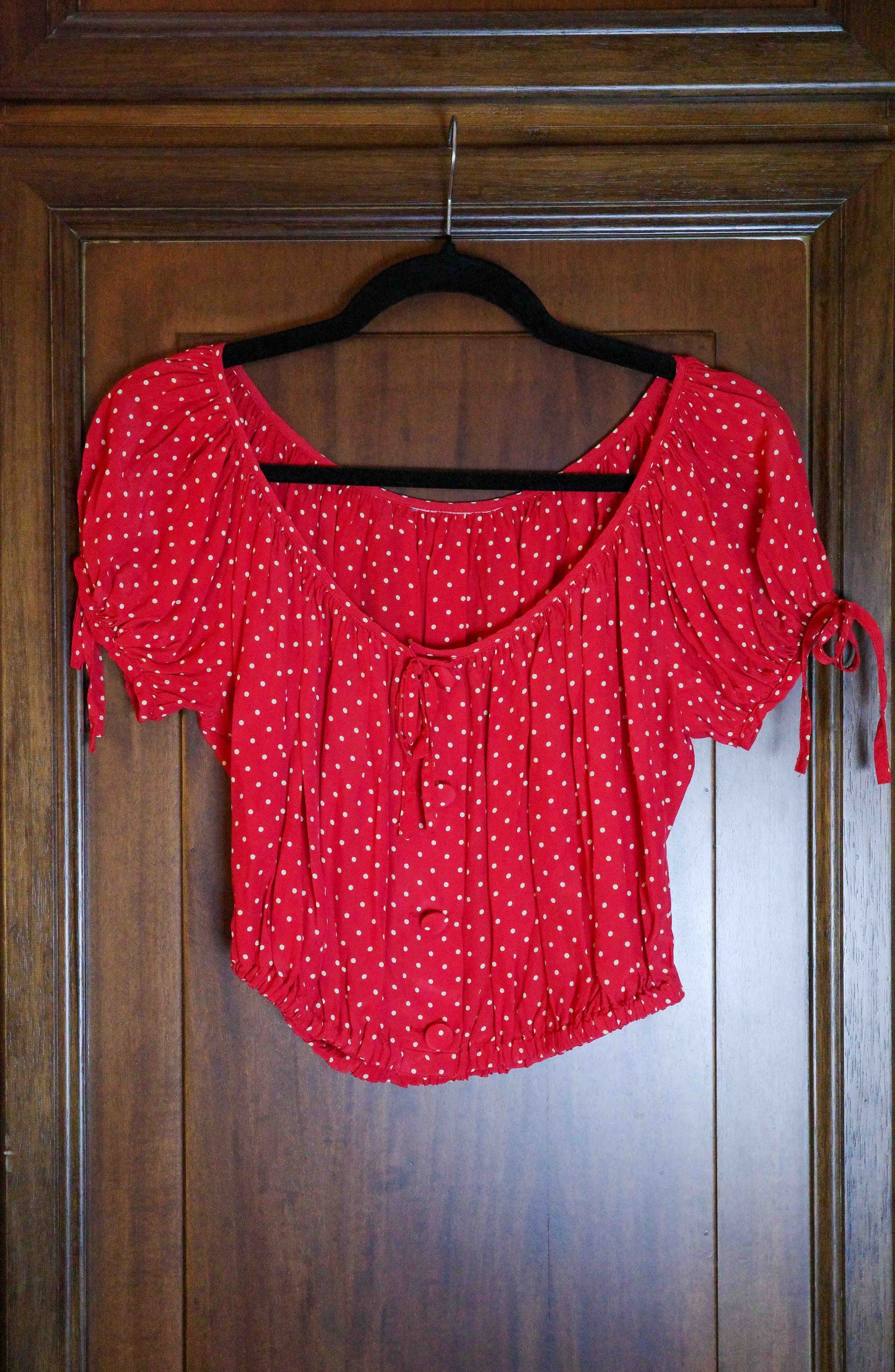 Moschino Polka Dot Blouse
