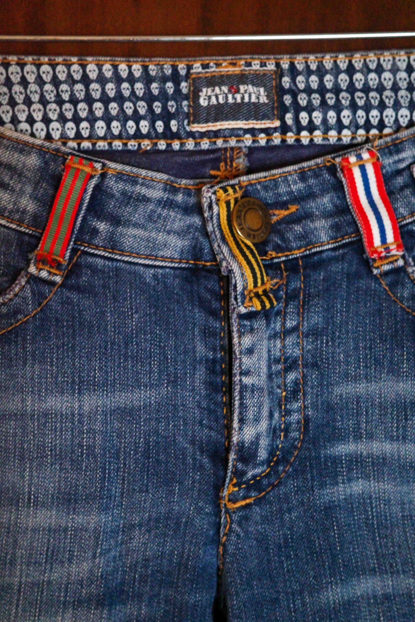 Jean Paul Gaultier Low Rise Denim