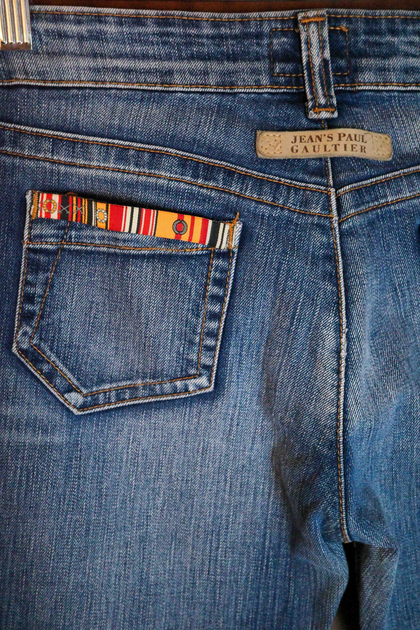 Jean Paul Gaultier Low Rise Denim