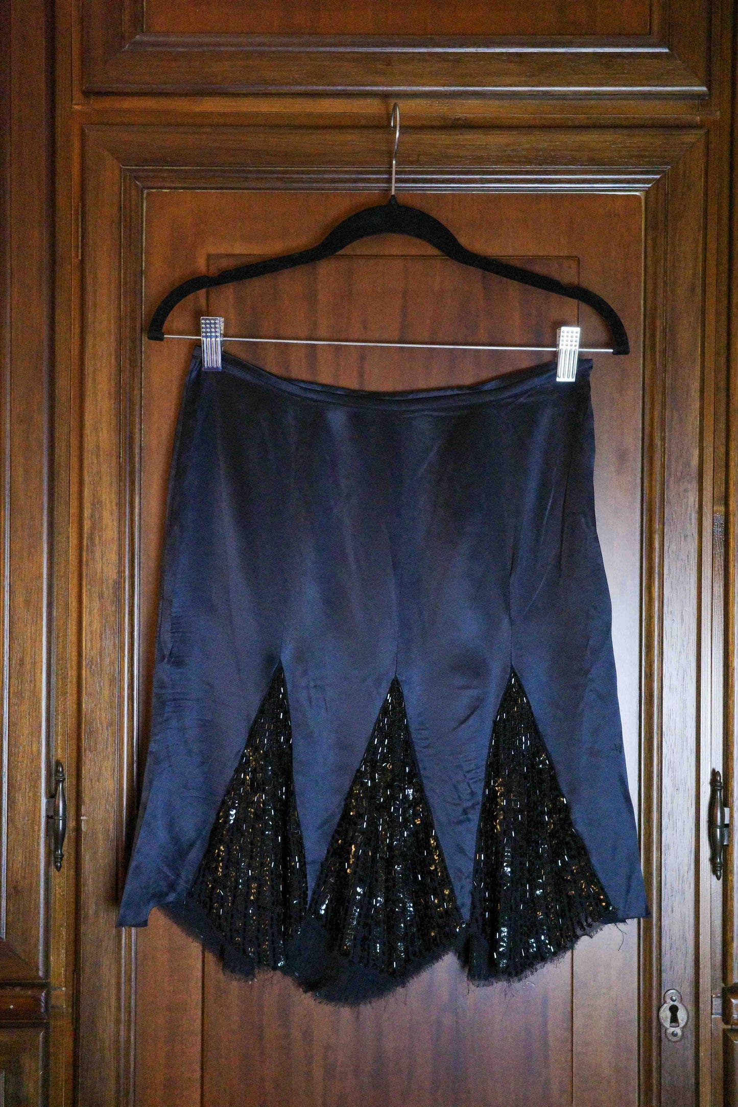 Patrizia Pepe Silk Deco Skirt