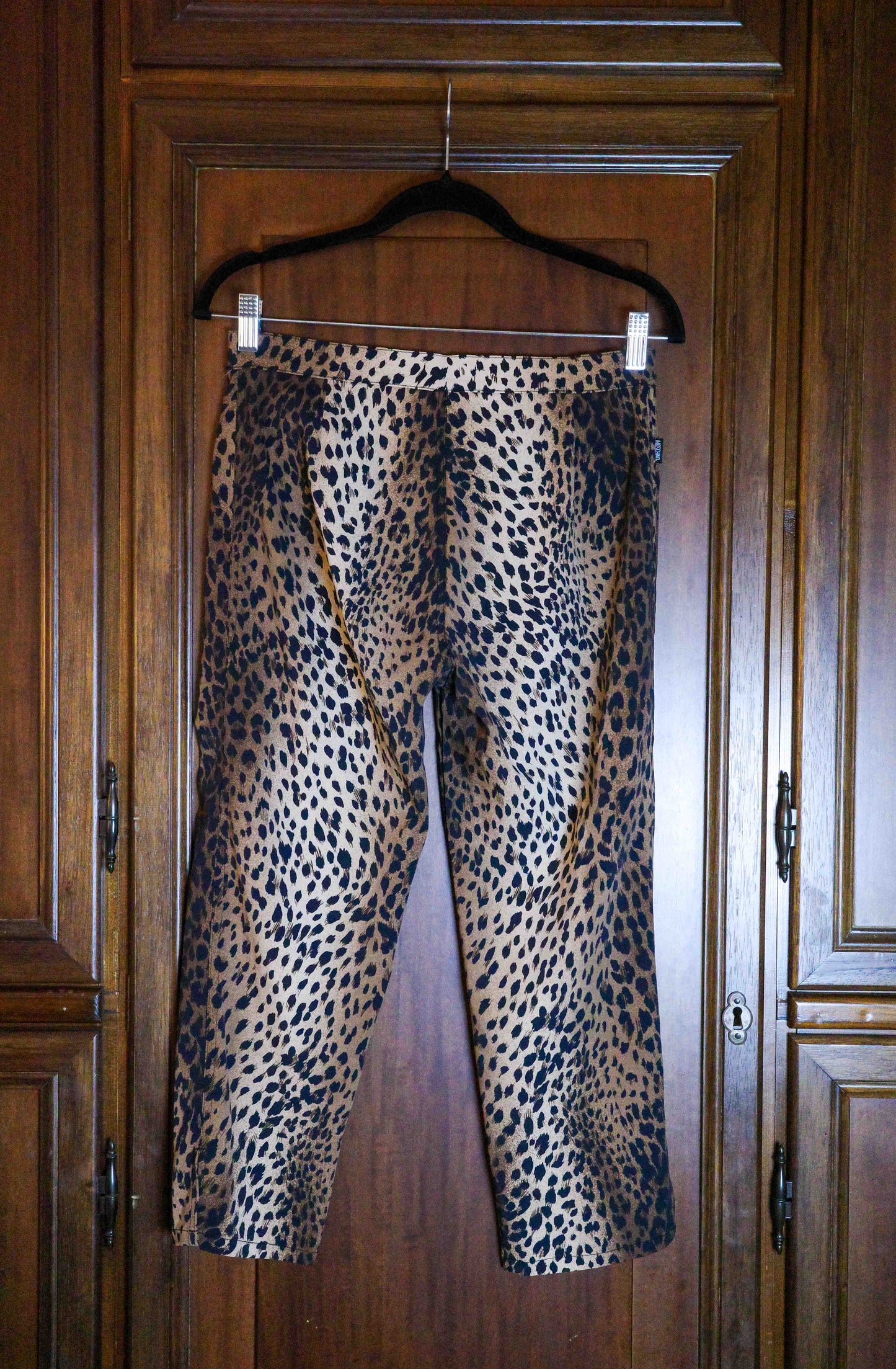 Moschino Leopard Capri Pants