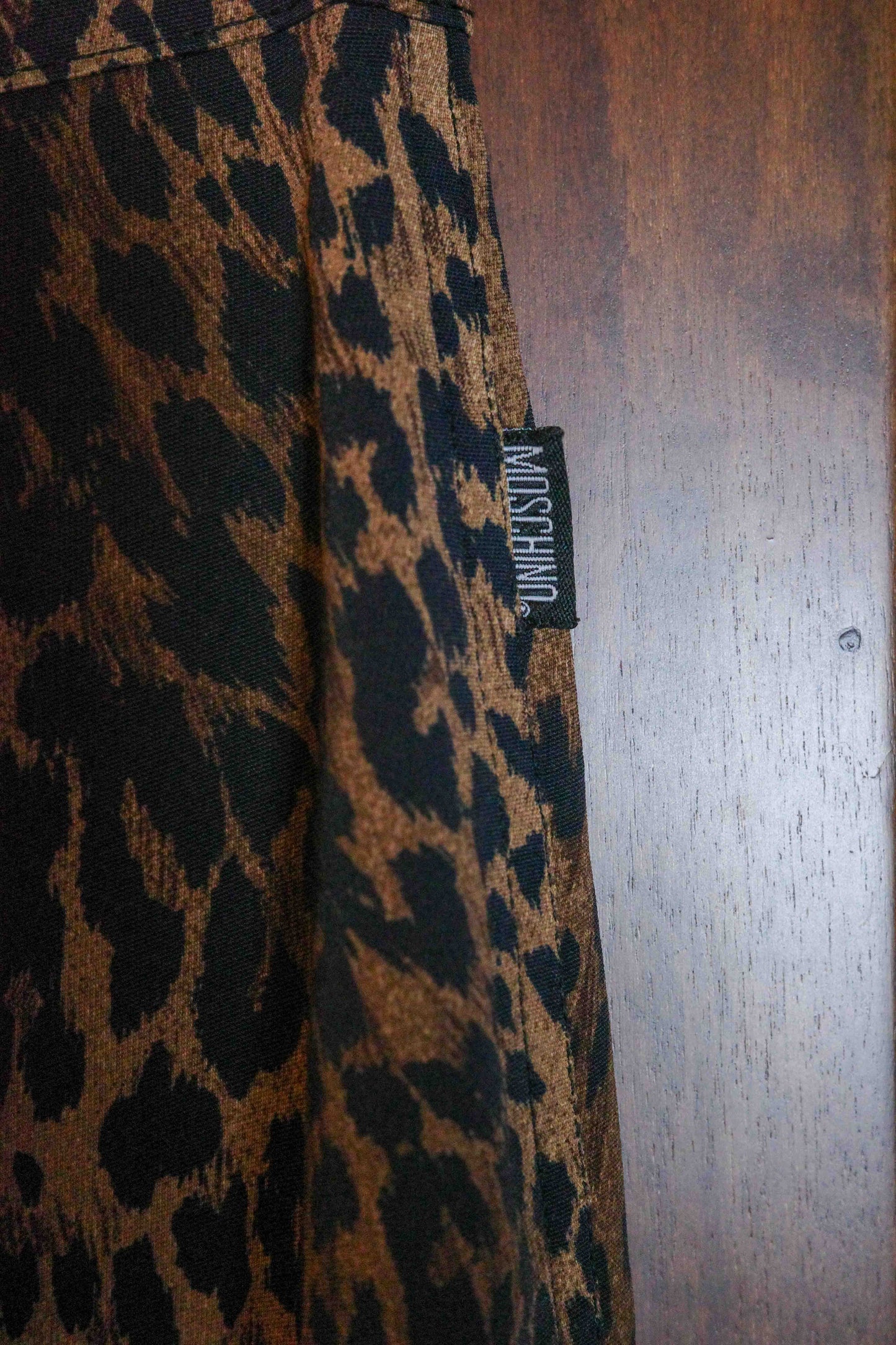 Moschino Leopard Capri Pants