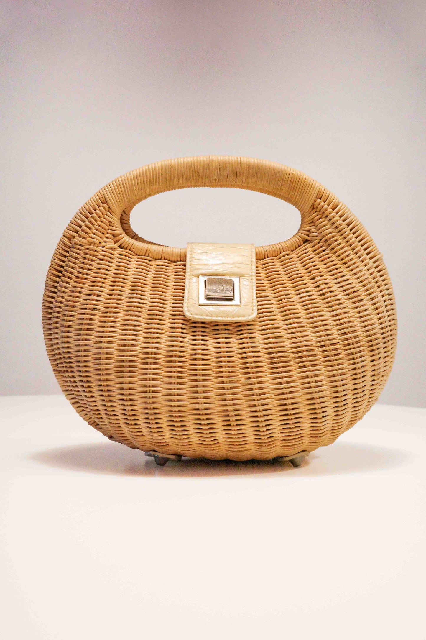 Roccobarocco Wicker Purse