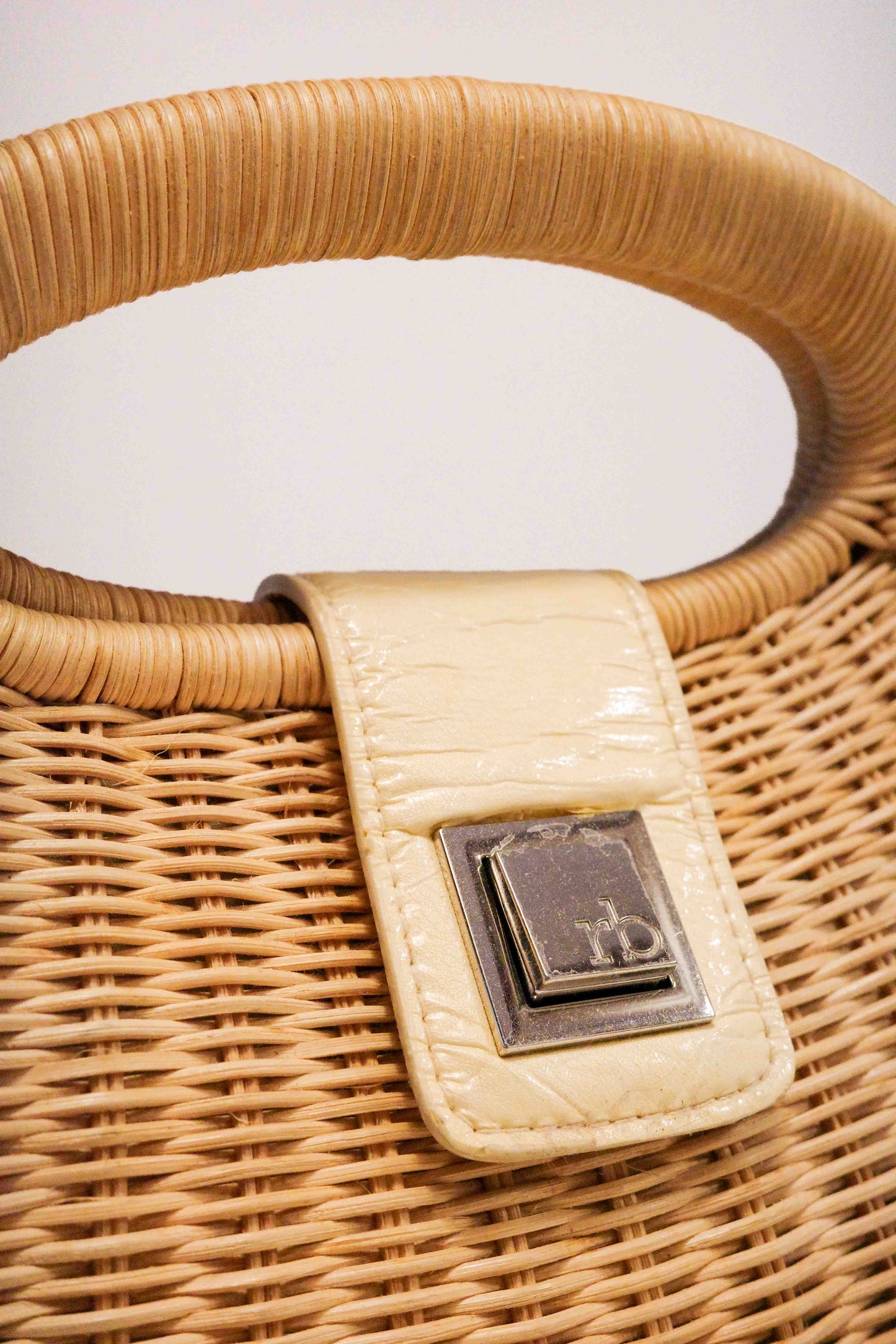 Roccobarocco Wicker Purse
