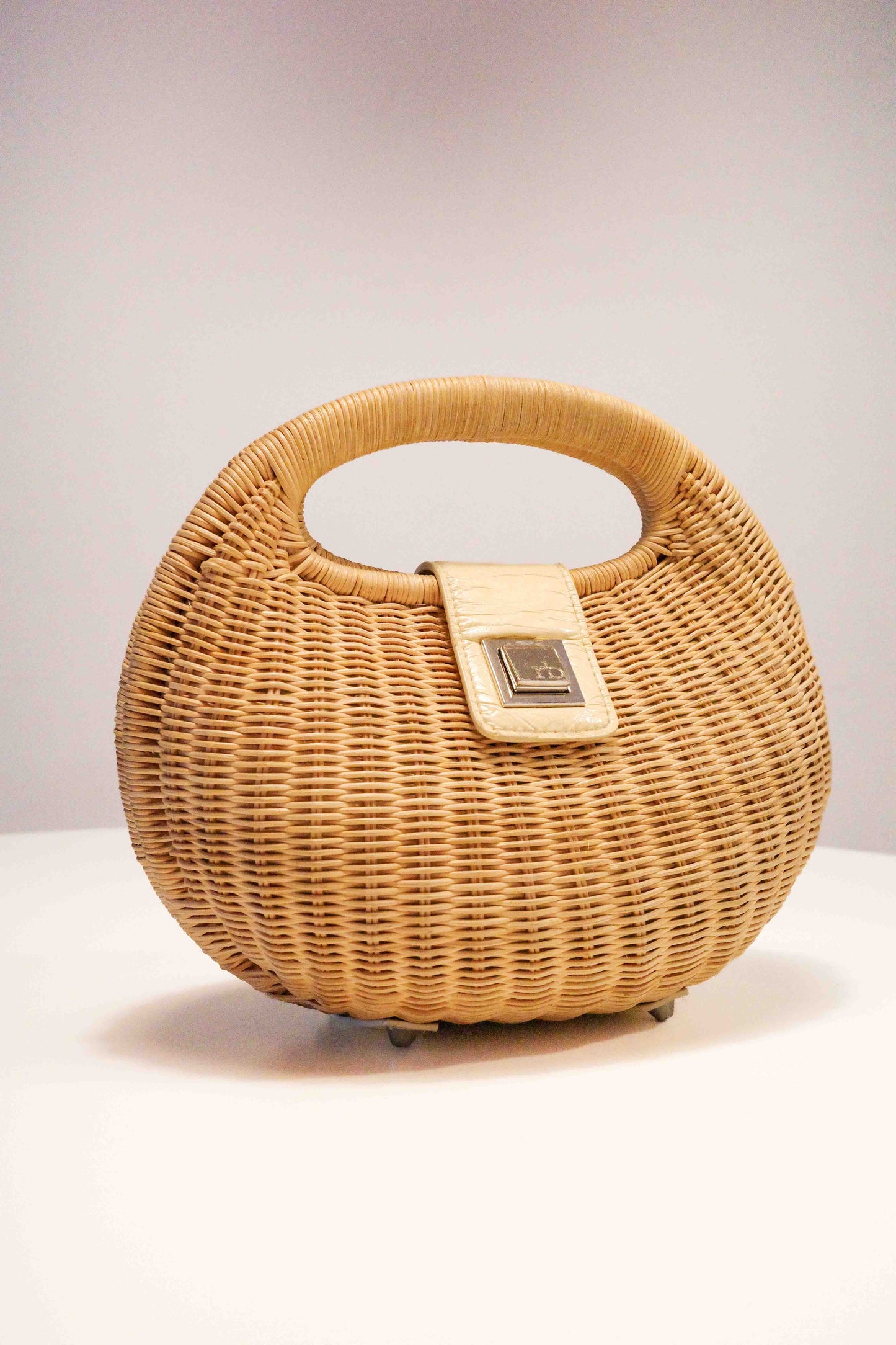 Roccobarocco Wicker Purse