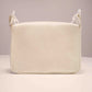 Ivory Leather Box Purse