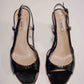 Miu Miu Patent Leather Sling Backs | 37