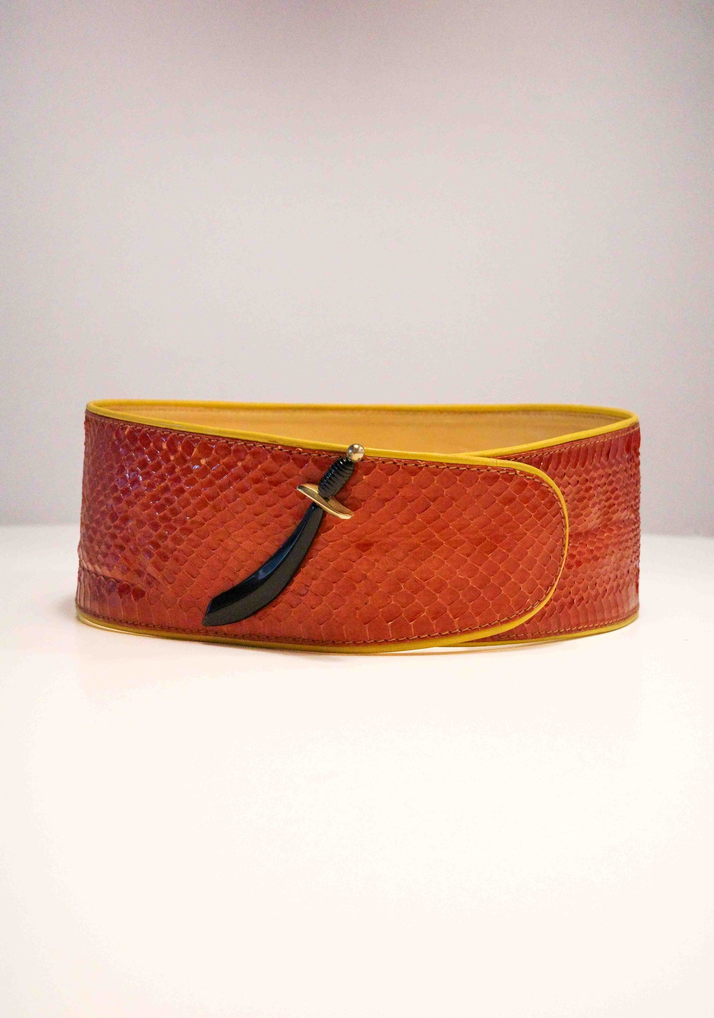 Ugo Correani Snakeskin Belt