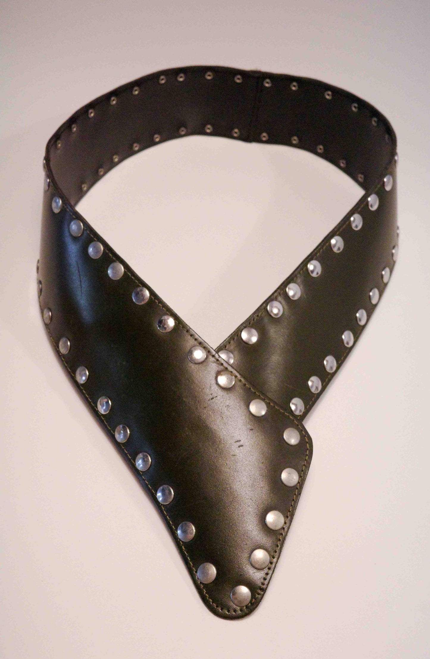 Charcoal Studded Belt