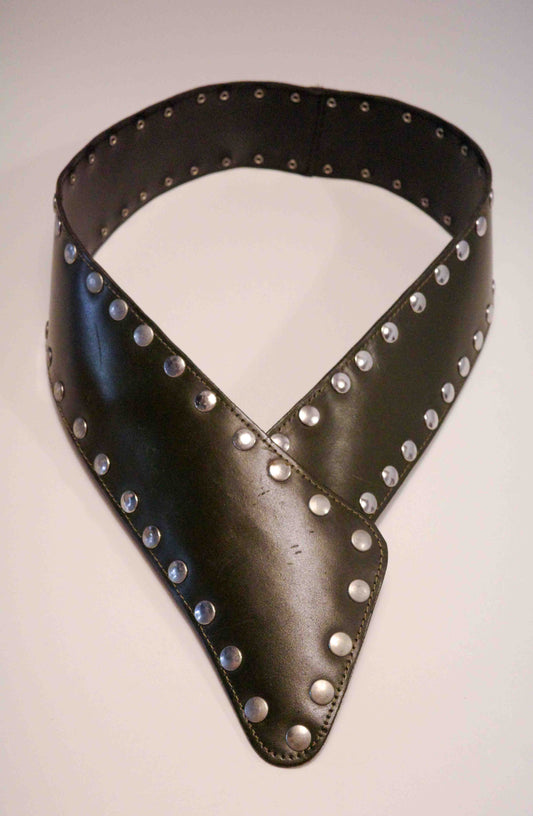 Charcoal Studded Belt