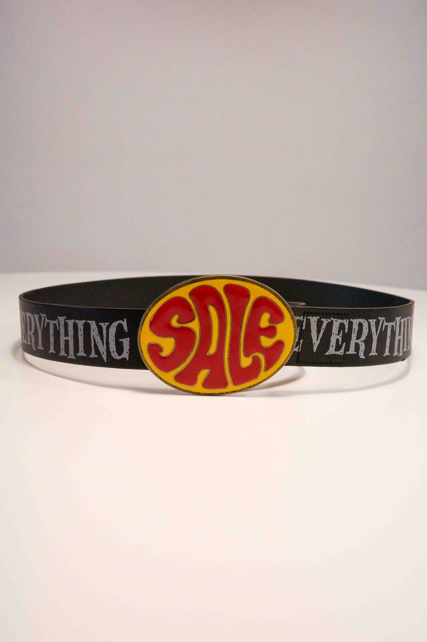 "Sale" Leather Belt