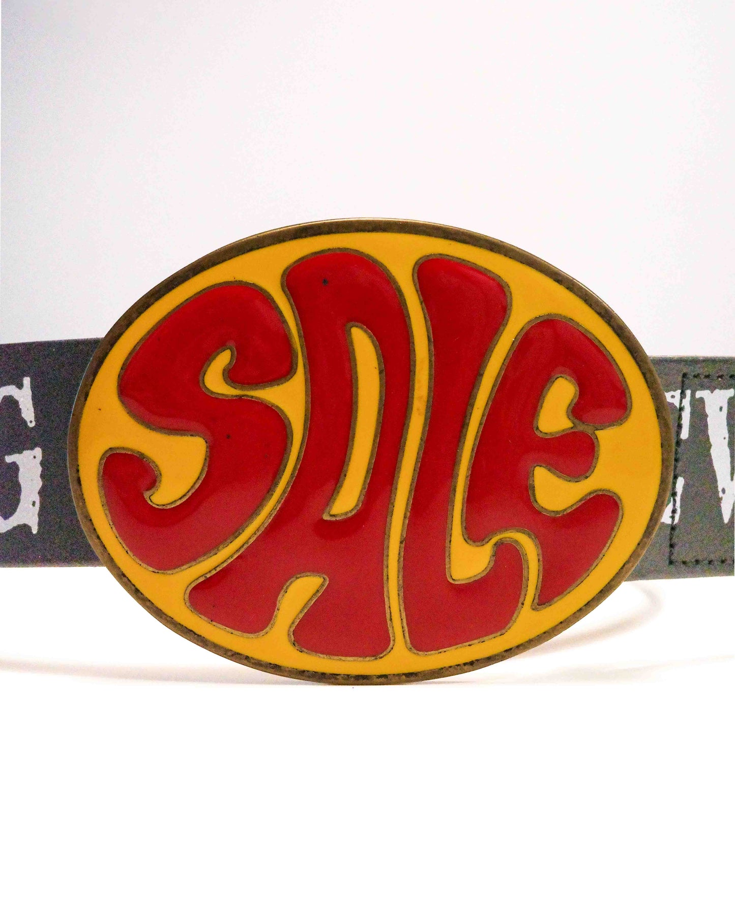 "Sale" Leather Belt