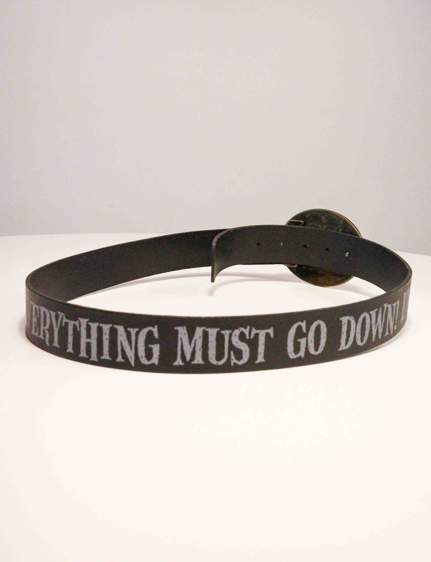 "Sale" Leather Belt
