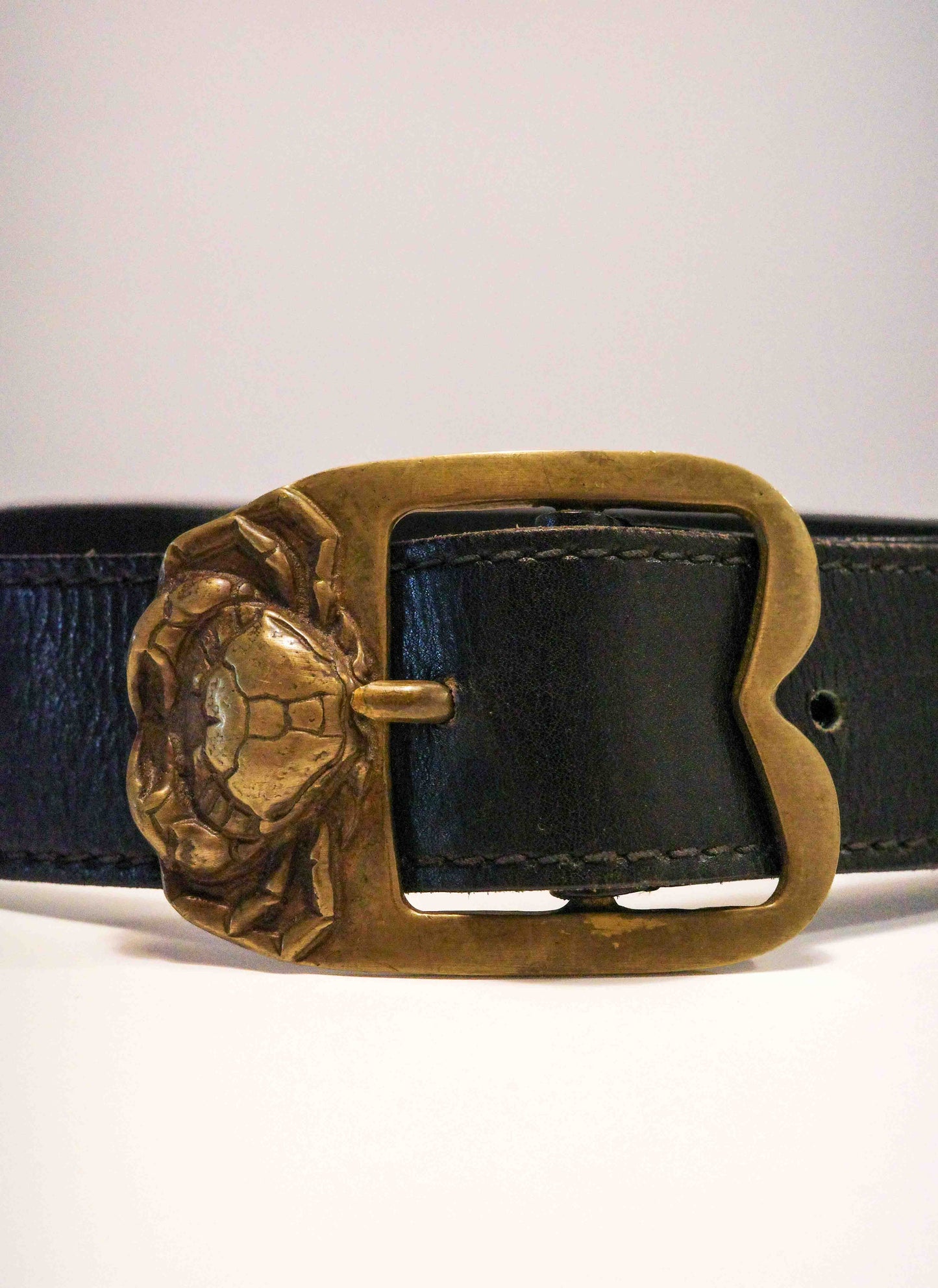Crustacean Leather Belt