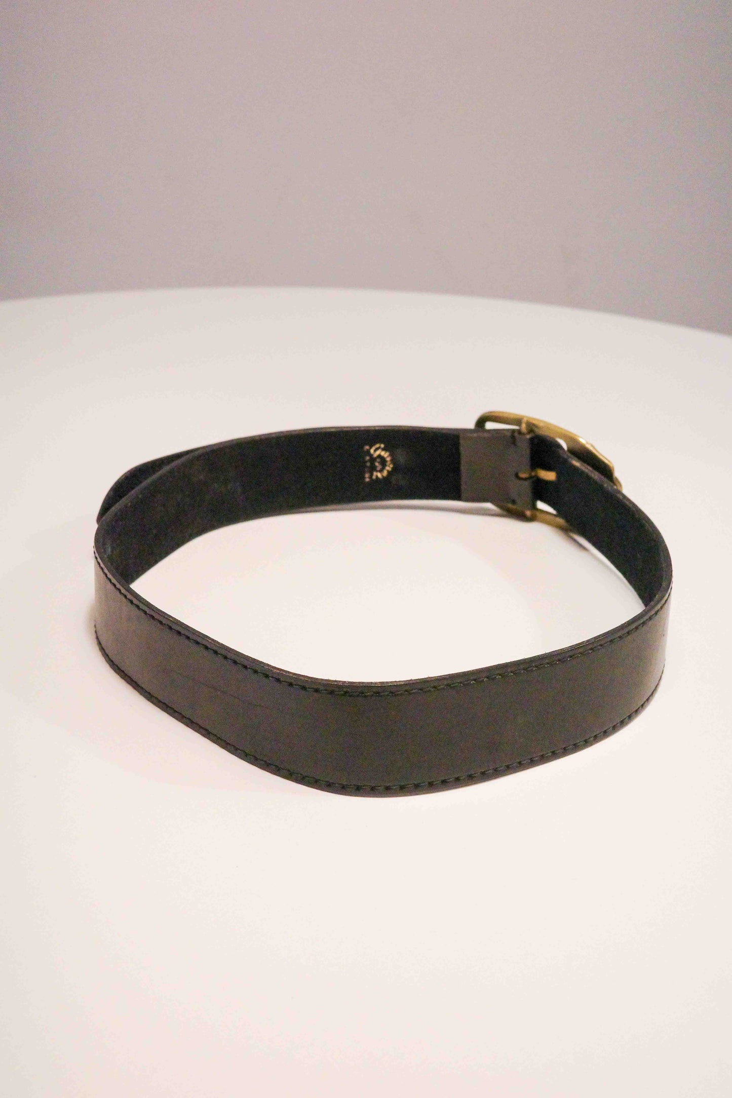 Crustacean Leather Belt