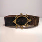 Brutalist Suede Belt