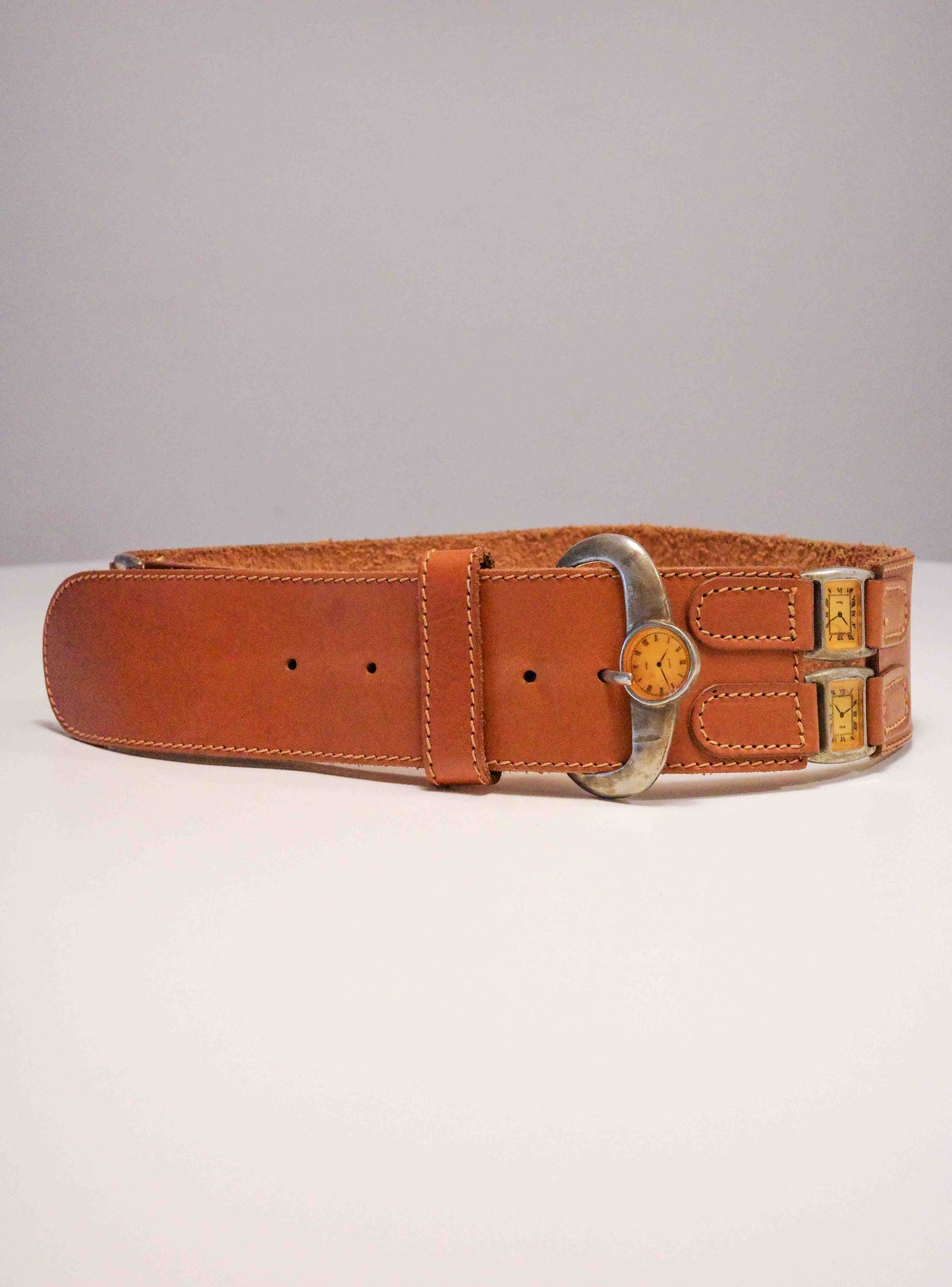Chronos Leather Belt