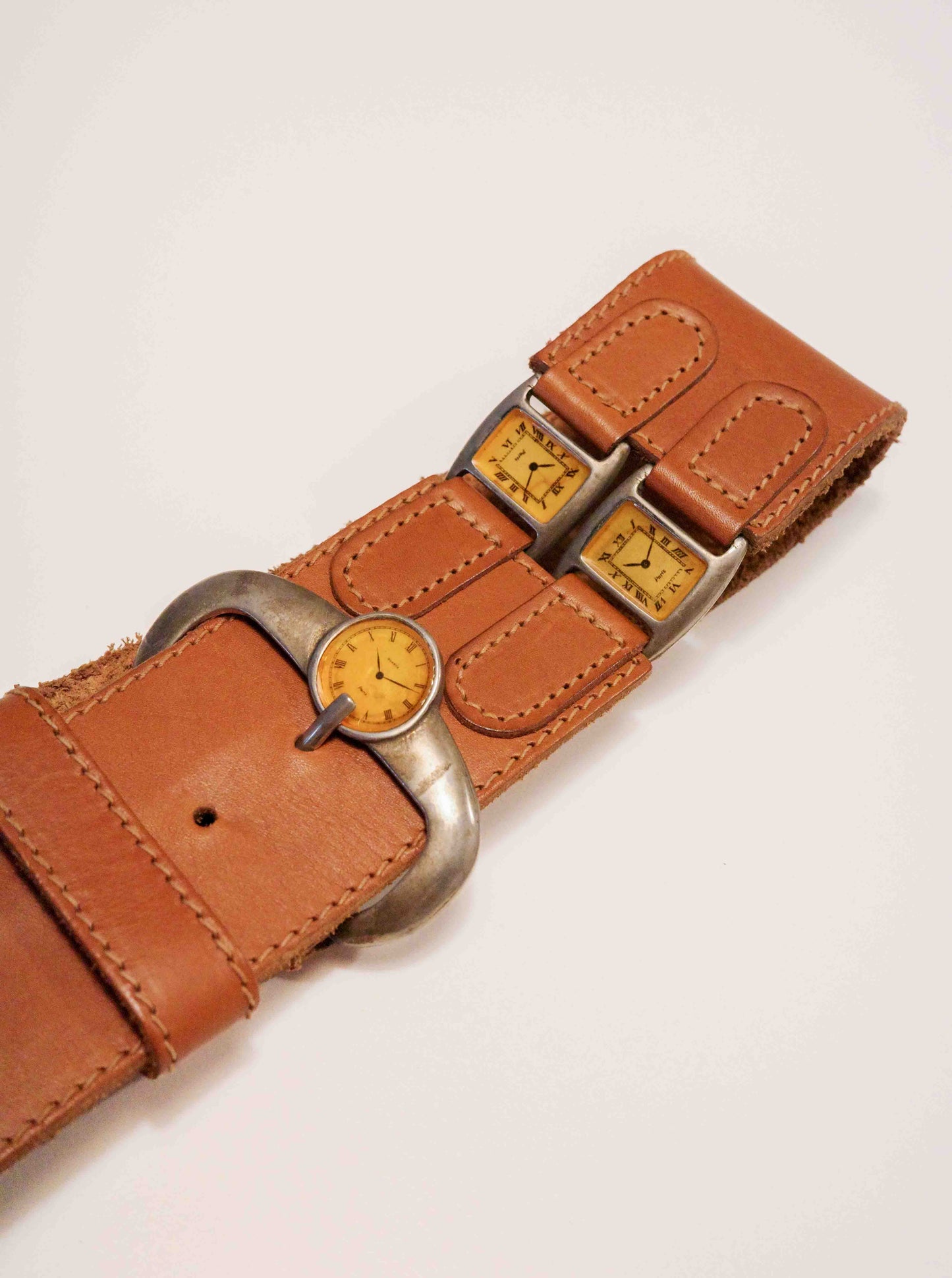 Chronos Leather Belt