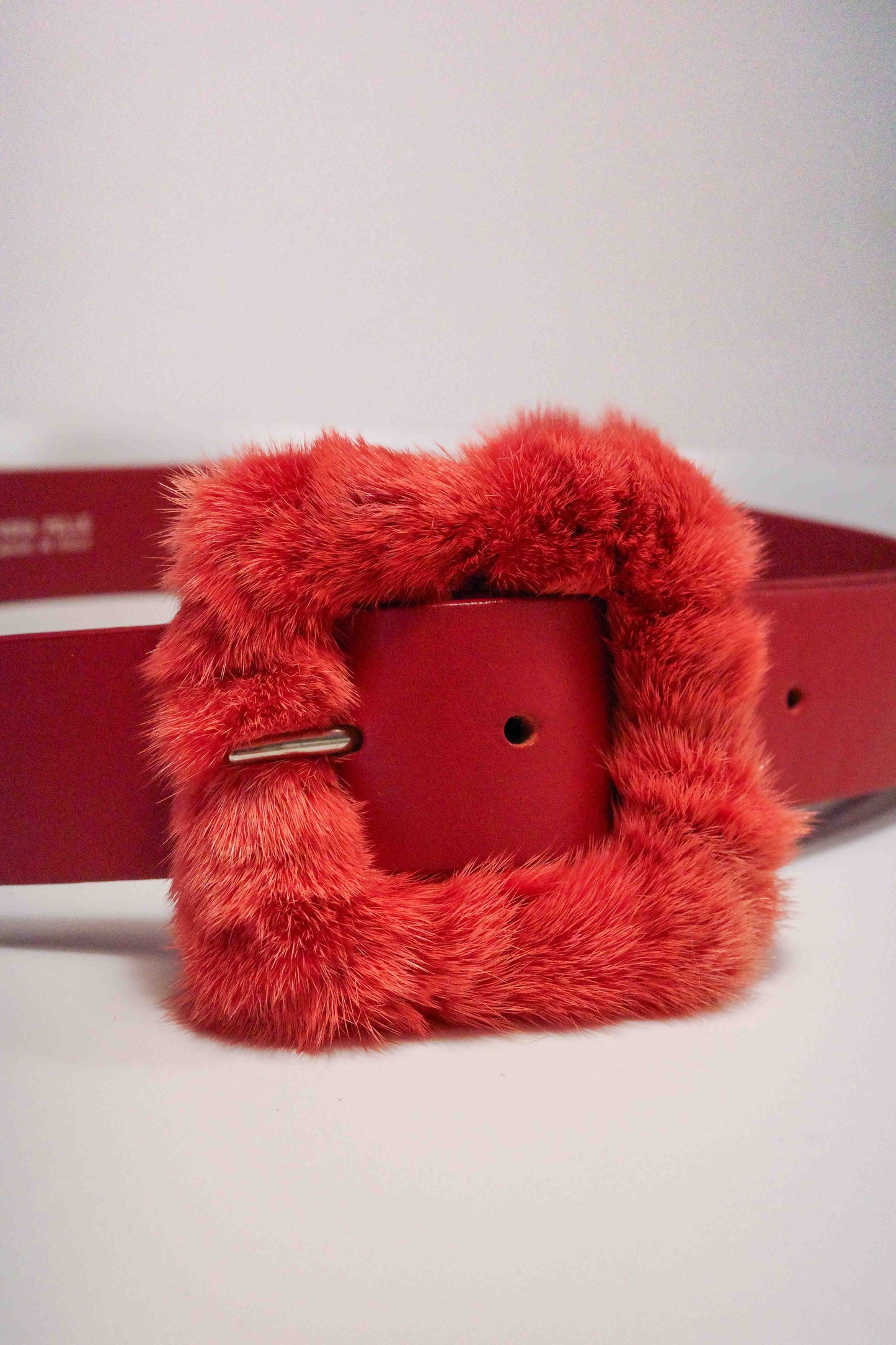 Cristinaeffe Mink Leather Belt