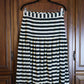 Zebra Stripe Skirt