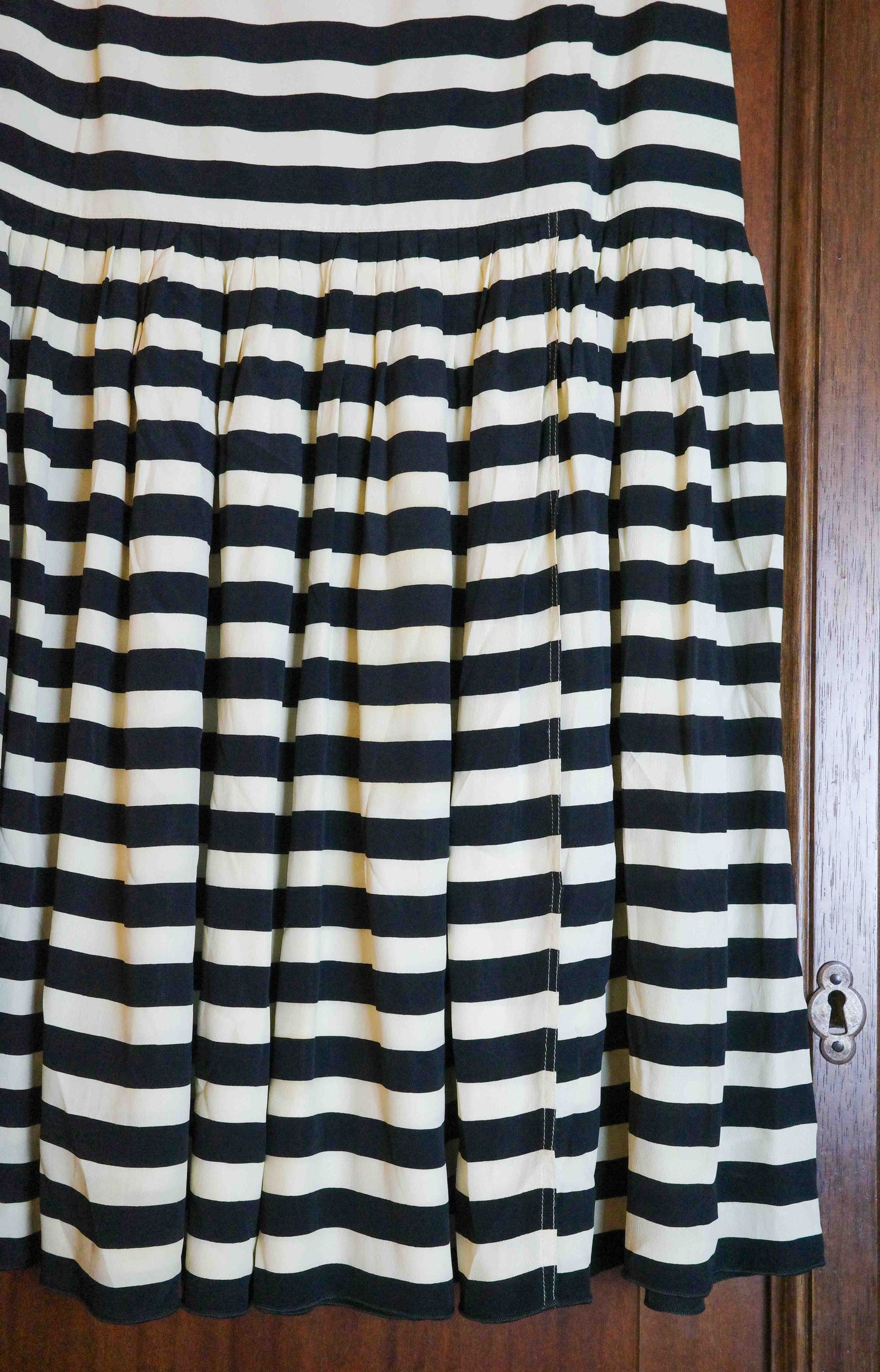 Zebra Stripe Skirt