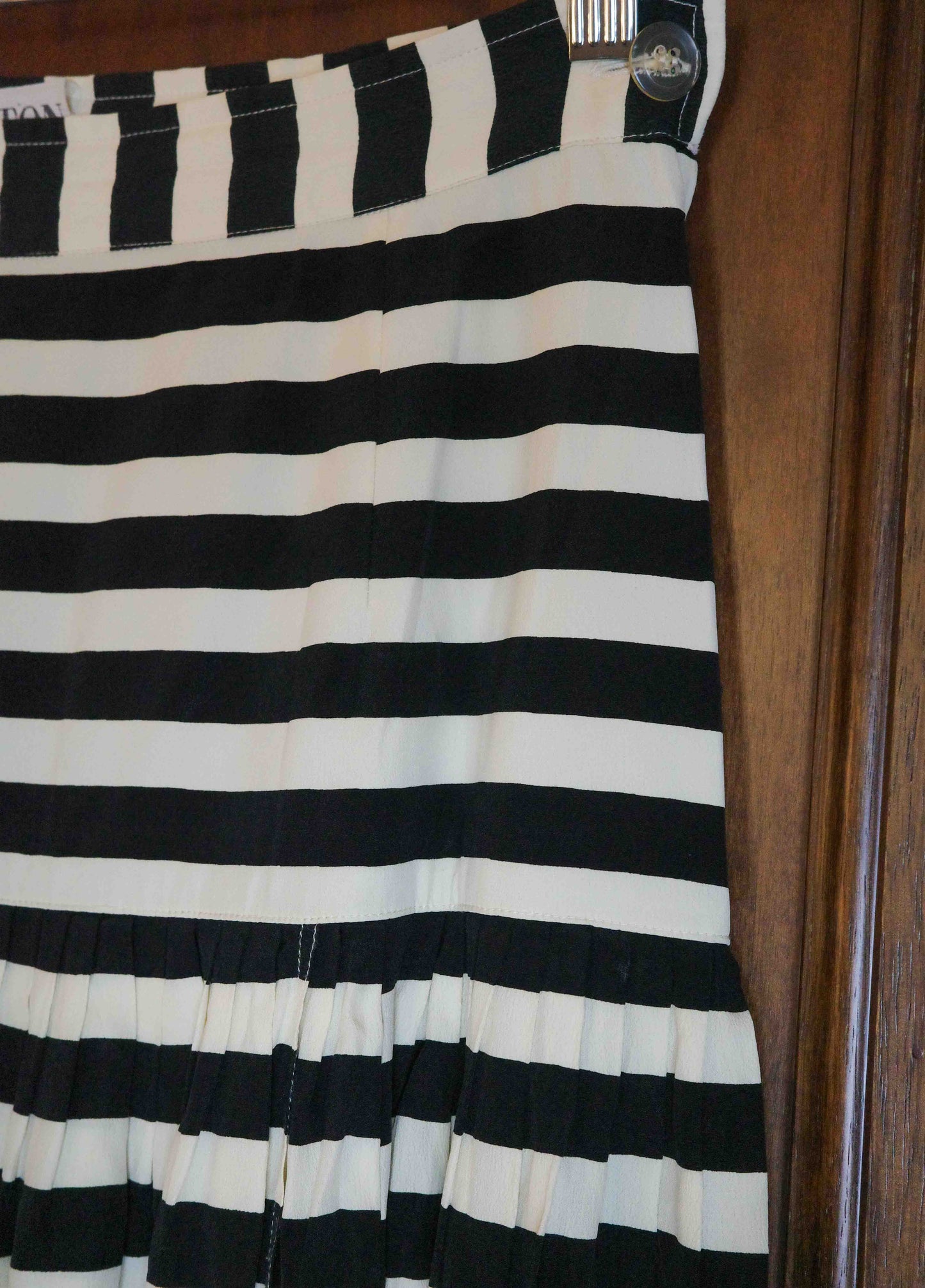 Zebra Stripe Skirt