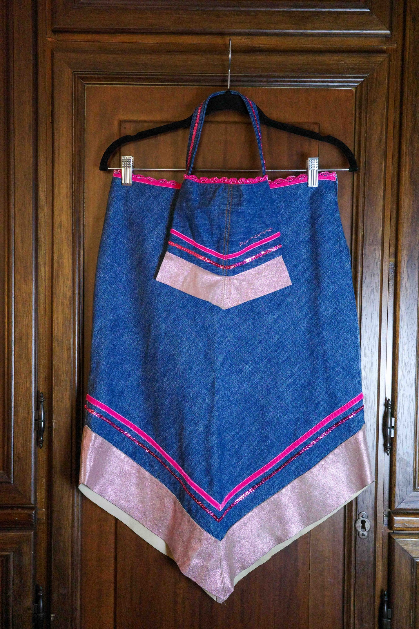 Fornarina Chambray Skirt Set