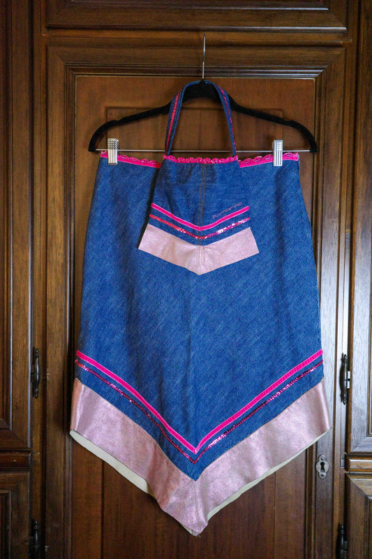 Fornarina Chambray Skirt Set