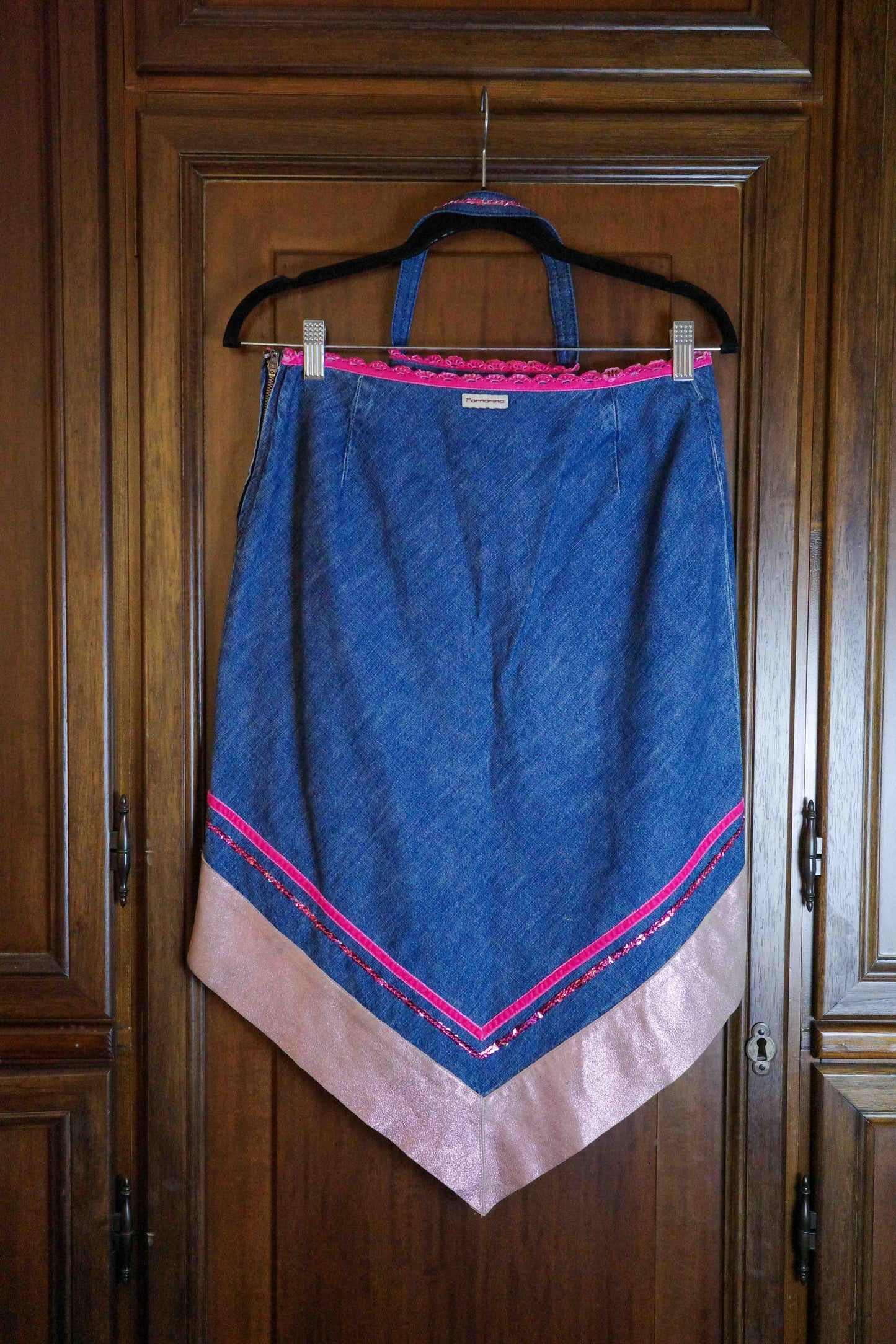 Fornarina Chambray Skirt Set