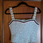 Sky Blue Corset Top