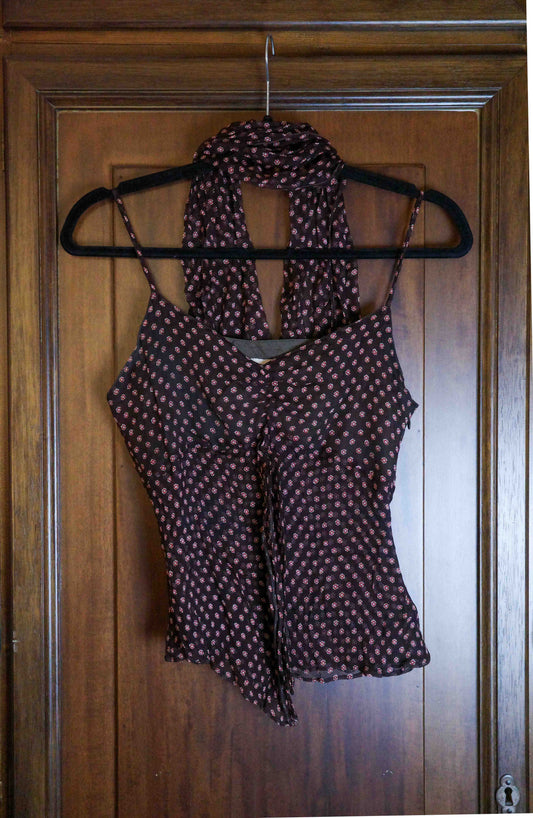 Les Olivades Espresso Camisole + Stole